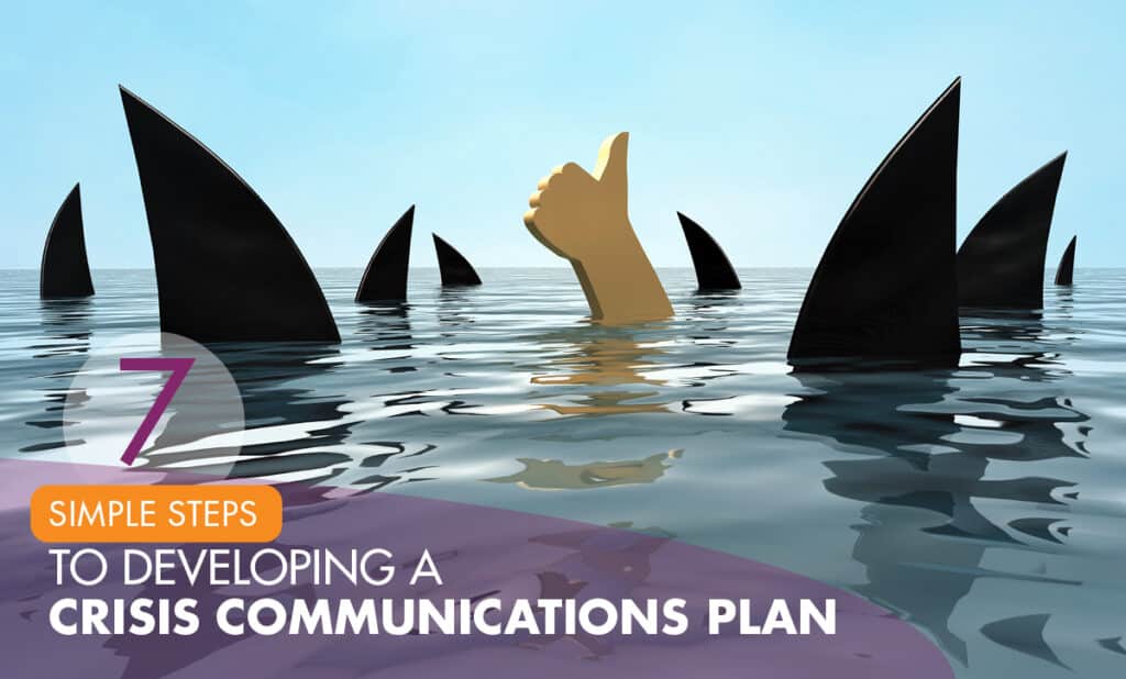 seven steps to a crisis communications plan